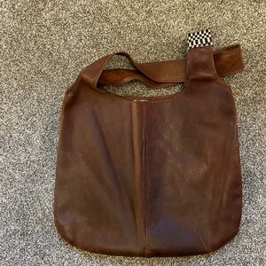 Root Collective Pull Through Strap Hobo Bag